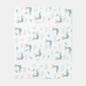 Speciaal Zee ter illustratie van concute-dansende  Fleece Deken (Voorkant)