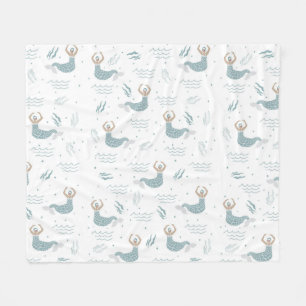 Speciaal Zee ter illustratie van concute-dansende Fleece Deken
