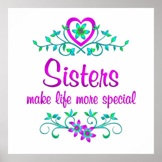 Speciaal zuster poster