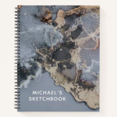 Speciaal zwarte tekenboekje notitieboek (Voorkant)