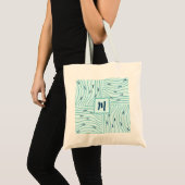 Speciaal zwemmers Ocean Minimalist Pattern Tote Bag (Voorkant (product))