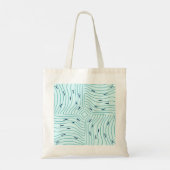 Speciaal zwemmers Ocean Minimalist Pattern Tote Bag (Achterkant)