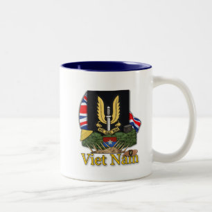 Special Air Service SAS Vietnam Oorlogsveteranen C Tweekleurige Koffiemok