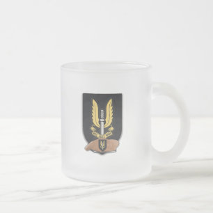 Special Air Service SAS voert de vietnam irak-Mok  Matglas Koffiemok
