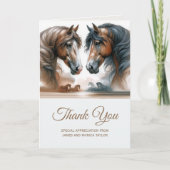 Spécial Ajouter un Mariage photo Carte de remercie (Devant)