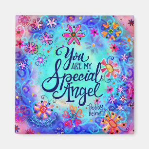 "Special Angel" Inspiron-magneet Magneet