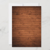 Spécial - Carte du programme de mariage 1 (Dos)