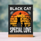 Spécial Chat Noir Halloween Amour Design Gothique (Neutre)