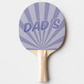 Special Dad's Blue Sunburst Ping Pong Paddle Tafeltennisbatje (Voorkant)