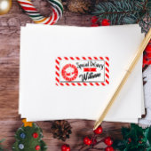 Special delivery from santa Christmas gift  Etiket