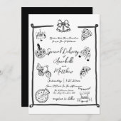 Special Delivery Pizza baby shower cadeau voor een Kaart (Voorkant / Achterkant)