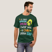 Special Ed Paraprofessional  Teacher Education T-shirt (Voorkant volledig)