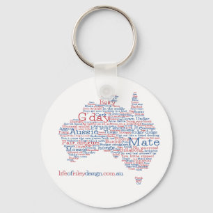Special Edition Aussie Slang Keyring Sleutelhanger