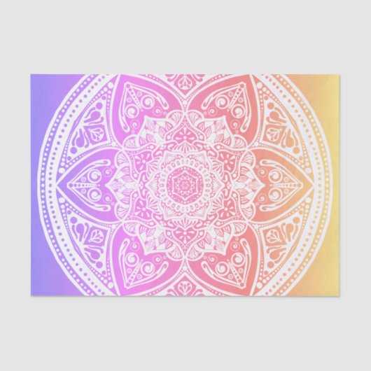 Special Edition Bardh Mandala Tissuepapier (Voorkant)