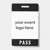 Special Event Pass-badge Badge (Front)
