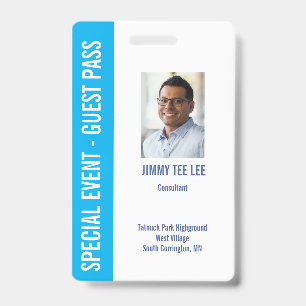 Special Event Security Mediabewijs Badge