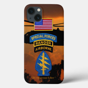 Special Forces Green Berets SF SFG SOF Vets iPhone 13 Hoesje