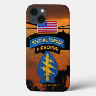 Special Forces Green Berets SF SFG SOF Vets iPhone 13 Hoesje