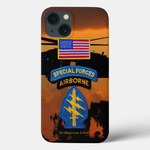 Special Forces Green Berets SF SFG SOF Vets iPhone 13 Hoesje
