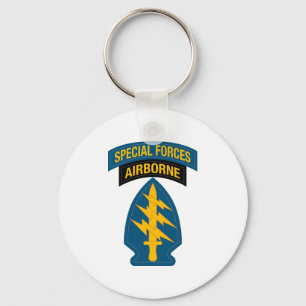 Special Forces-insigne Airborne Tab Sleutelhanger