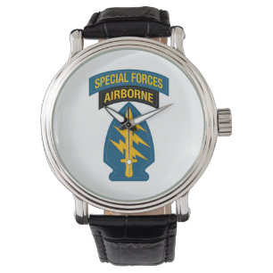Special Forces insignia Airborne Tab Horloge