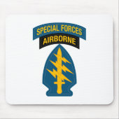 Special Forces insignia Airborne Tab Muismat (Voorkant)