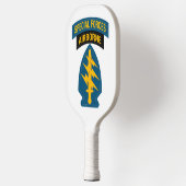 Special Forces insignia Airborne Tab Pickleball Paddle (Links)