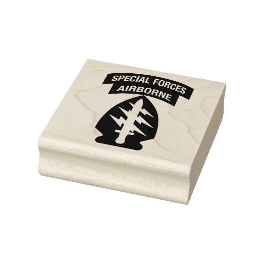 Special Forces insignia Airborne Tab Rubberstempel (Stempel)
