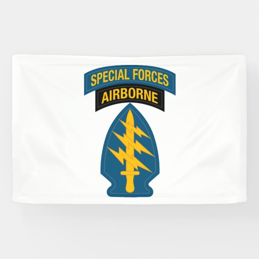 Special Forces insignia Airborne Tab Spandoek (Horizontaal)