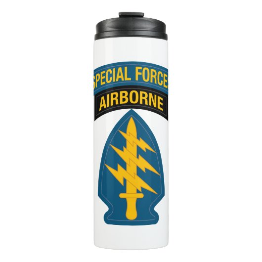 Special Forces insignia Airborne Tab Thermosbeker (Voorkant)