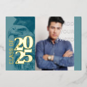 Spécial Graduation Foil Invitation Aigle Ajouter p (Recto)