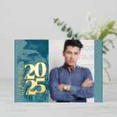 Spécial Graduation Foil Invitation Aigle Ajouter p (Debout devant)