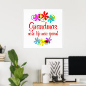 Special Grandma Poster (Thuiskantoor)