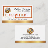 Special Handyman Frame Home Repairs Visitekaartje (Voorkant / Achterkant)