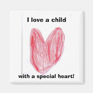 Special Heart Magnet Magneet