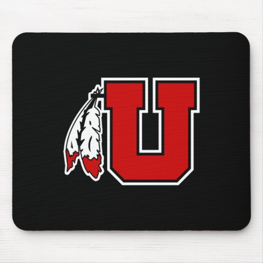 Special Logo Utah Utes Sticker Muismat (Voorkant)