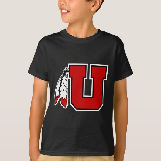 Special Logo Utah Utes Sticker  T-shirt (Voorkant)