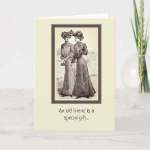 Special Old Friends wenskaart Kaart