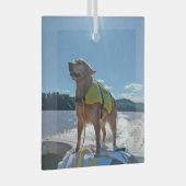 Special Order Carol B Golden Retriever Glas Ornament (Voorkant Rechts)