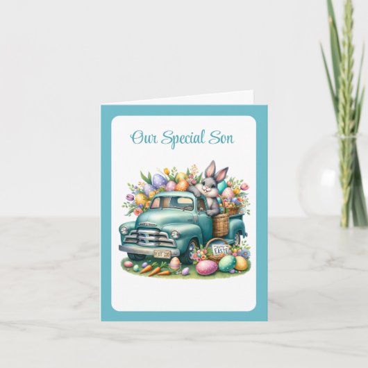 Special Son Easter Card Feestdagen Kaart (Voorkant)