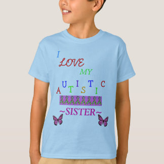 *Special*Speciaal ontworpen ≈ Broers Autistic Love T-shirt