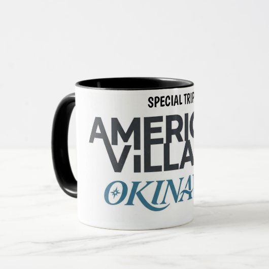 Special Trip Okinawa Japan Tropical Vacation Mug (Devant gauche)