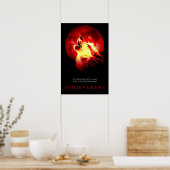 Special Unique Motivational Wolf Poster Print (Cuisine)