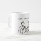 special wedding couple mug (Devant gauche)