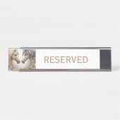 Special Wedding Reserved Sign Bureau Naambordje (Voorkant)