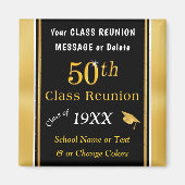 Speciale 50e Cheap Class Reunion Souvenirs Magneet (Voorkant)