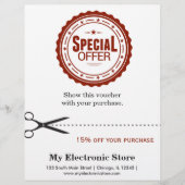 Speciale aanbieding flyer (Voorkant)