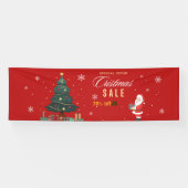 Speciale Aanbieding Kerstverkoop X% korting groot Spandoek (Horizontaal)