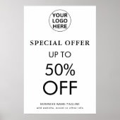 Speciale aanbieding L Black & White Final Sale Kor Poster (Voorkant)