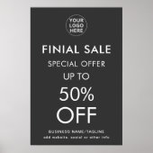 Speciale aanbieding L Korting Definitieve verkoop  Poster (Voorkant)